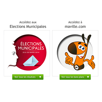 Conception d'une landing page événementielle pour les élections municipales